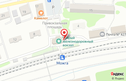 Кафе быстрого питания Кофемашина, кафе быстрого питания на Привокзальной улице на карте
