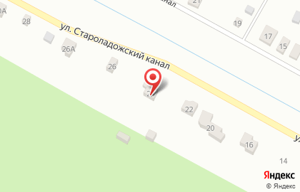 Ладожский Рыбак на карте