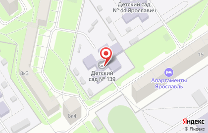 Детский сад №139, Дельфин, комбинированного вида на карте