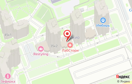 Супермаркет Фасоль в Приморском районе на карте