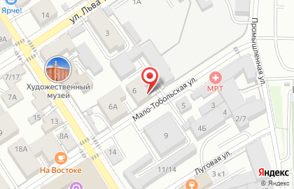 Россельхозцентр по Алтайскому краю на Мало-Тобольской улице на карте