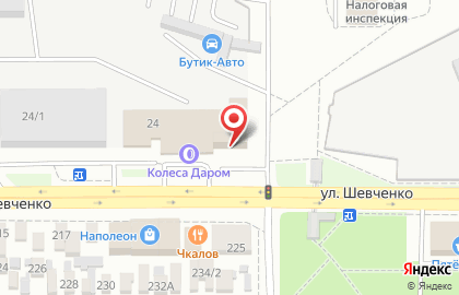 Печатный салон ТиКс в Дзержинском районе на карте