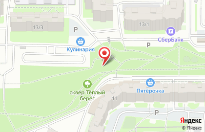 Автостоянка в Уфе на карте