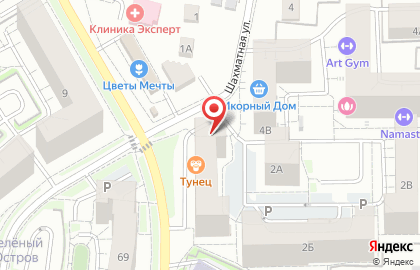 Фитнес-студия Планка на карте