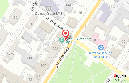Ачинский краеведческий музей им. Д.С. Каргаполова на улице Ленина на карте