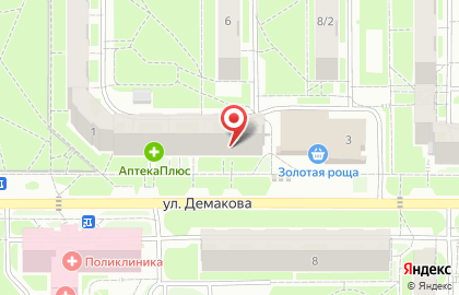 Кабинет эстетической косметологии в Советском районе на карте
