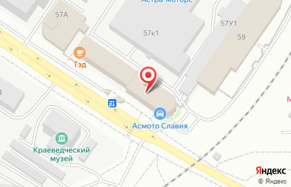Торговая компания Русбизнесавто в Октябрьском районе на карте