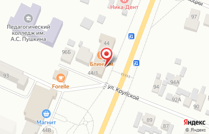 Кафе Блин.com на карте