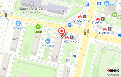 Банкомат Райффайзенбанк на Краснодарской улице, 48 на карте