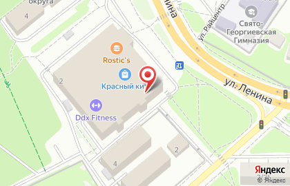 Ресторан Пицца Пи в ТЦ Красный Кит, Красногорск на карте