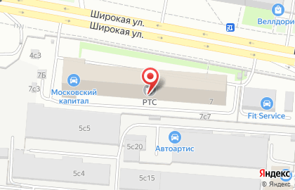 Торгово-производственная компания Стройкапитал в Северном Медведково на карте