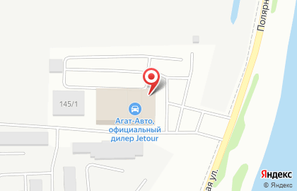 Агат-Авто на Полярной улице на карте