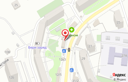 Цветочный магазин в Новосибирске на карте