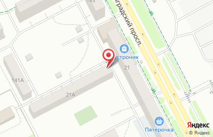 Салон Гламур на Ленинградском проспекте на карте