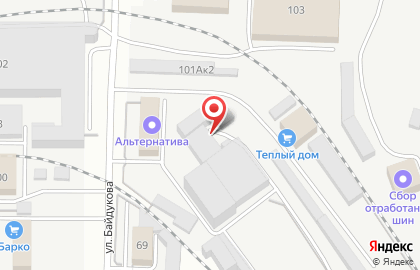 ПТРЗ, ООО Пензенский тепловозоремонтный завод на карте