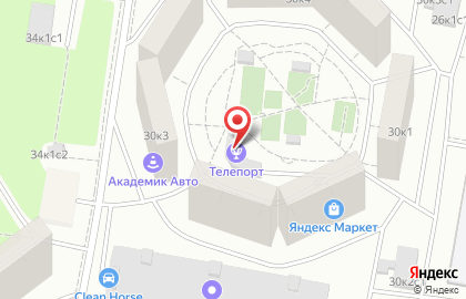 Лазертаг-клуб Арена на улице Академика Анохина на карте