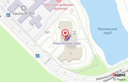 Никольский Парк, пансионат на карте