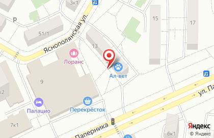 Юстела на карте
