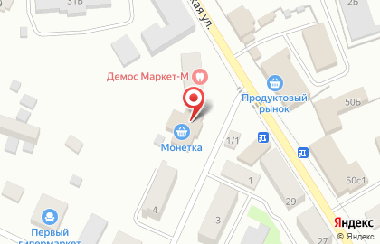 Магазин Монетка в Тюмени на карте