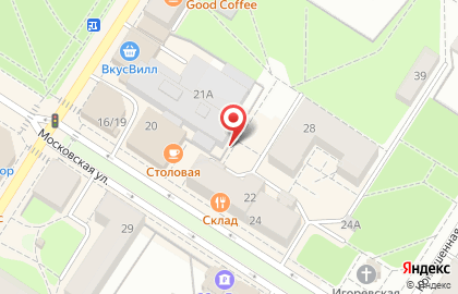 Модная Одежда на Московской площади на карте