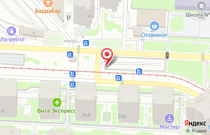 Автостоянка в Саратове на карте