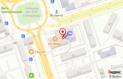 Супермаркет Эльдорадо в Волгограде на карте