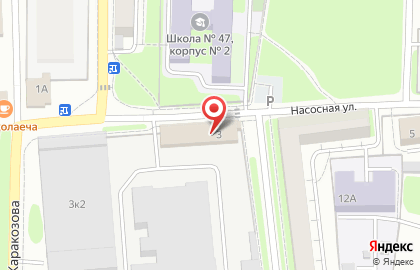 Банкомат АКБ Росбанк на Насосной улице на карте