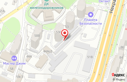 ВСК на Некрасовской улице на карте