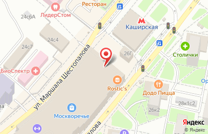 Отделение службы доставки Boxberry в Москворечье-Сабурово на карте