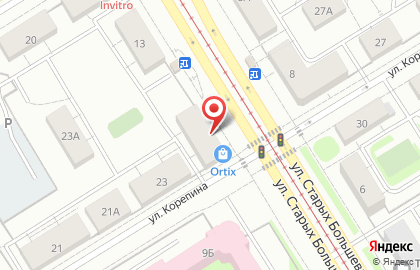 Ортопедический салон Ортикс в Екатеринбурге на карте