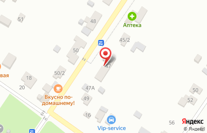 Шиномонтажная мастерская на Центральной улице на карте