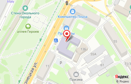 Московский новый юридический институт на Кузнецкой улице на карте