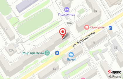 Парикмахерская Карамель в Железнодорожном районе на карте