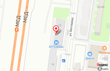 Автосервис Мотортэк на карте
