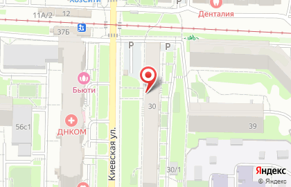 Магазин овощей, фруктов и сухофруктов Дары природы на Киевской улице на карте