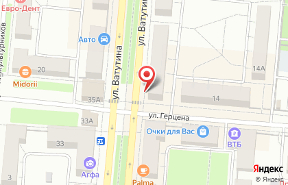 Нотариус Кузьмина Е.В. на карте