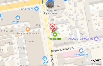 Магазин медтехники Ортомед на Носовской улице на карте