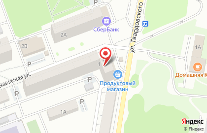 Магазин Торговая сеть-Сибирь на Ученической улице на карте