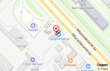 Магазин автозапчастей в Санкт-Петербурге на карте