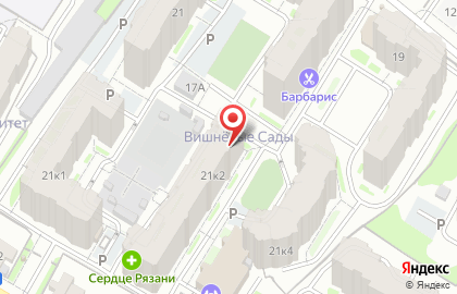 Автомат по продаже питьевой воды Рязанский источник на Вишнёвой улице на карте