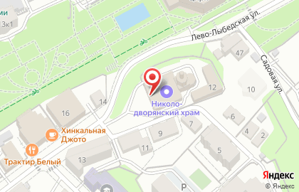 Николо-Дворянский храм на карте