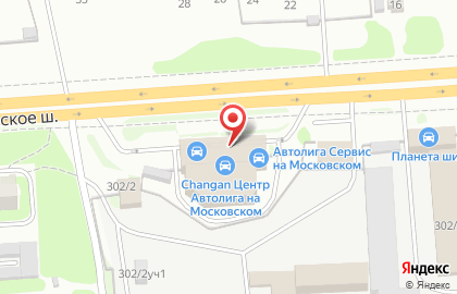 Автосервис Ситроен в Нижнем Новгороде на карте
