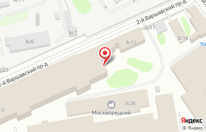 Кондитерская фабрика Бастион в Москворечье-Сабурово на карте
