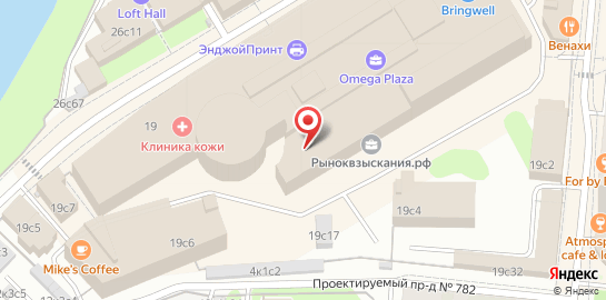 Юридическое бюро Де-юрекс на улице Ленинская Слобода на карте