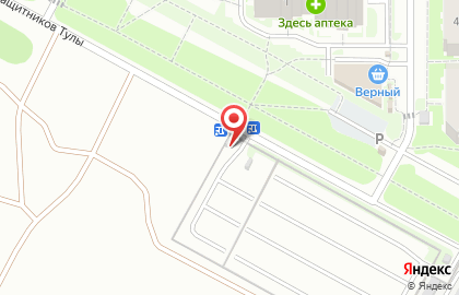 Киоск фастфудной продукции на Восточной улице на карте
