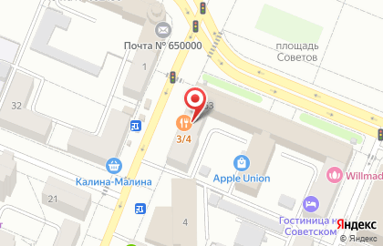 Служба доставки Delivery Moose на карте
