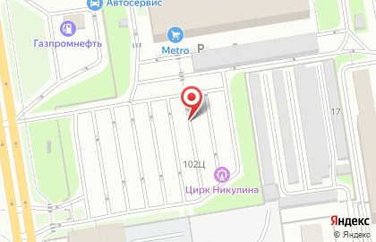 Легендарный Цирк Никулина на карте