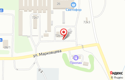 Подкова на Комсомольском проспекте на карте