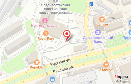 Автостоянка Пласт на карте