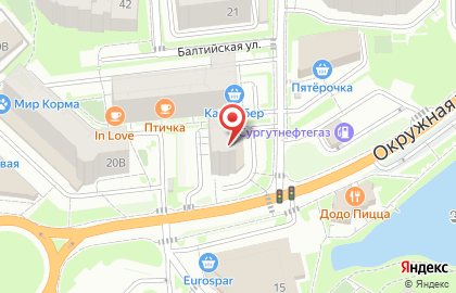 Магазин посуды Радов в Калининграде на карте
